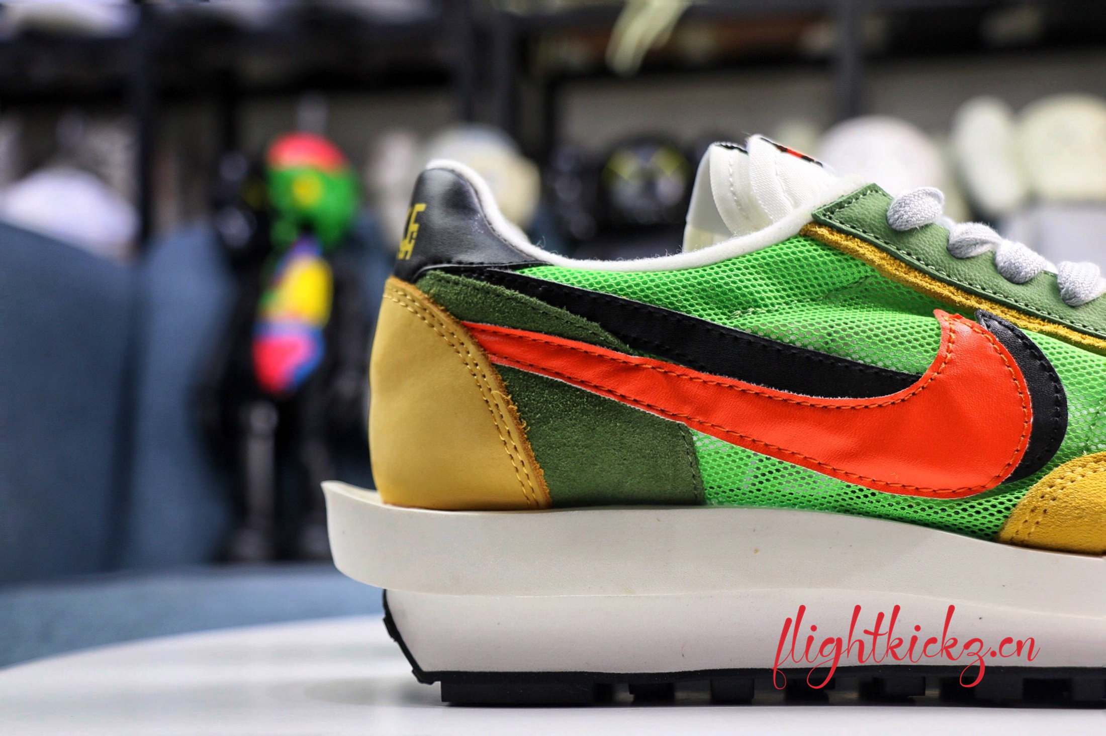 Nike LD Waffle Sacai Green Gusto