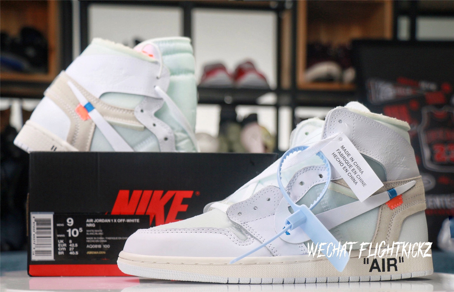 2018 Off White X Air Jordan 1 White (LN5 A1 Batch)