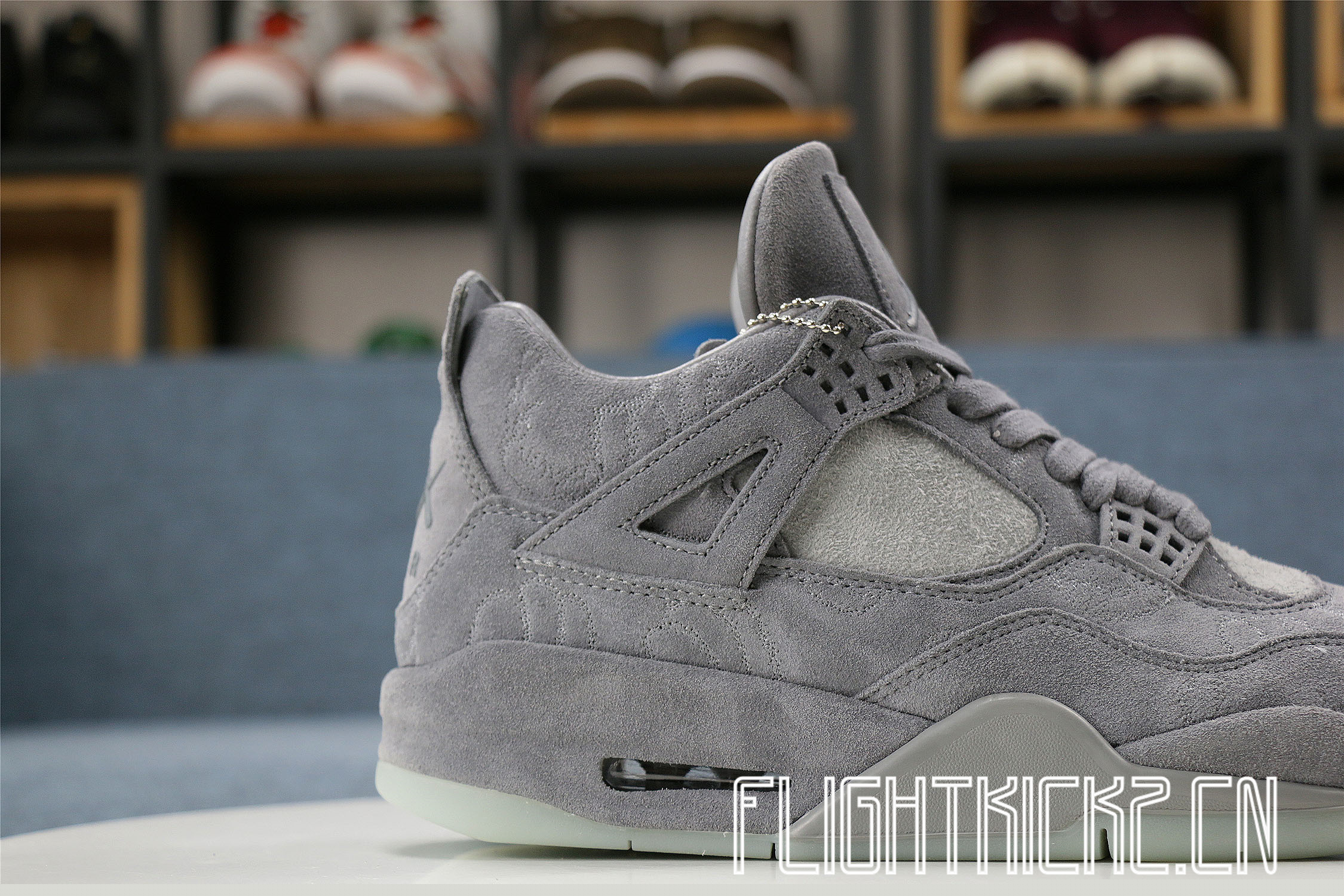 Kaws X Air Jordan 4 Retro Grey 2017 (LN5 A1 Batch)
