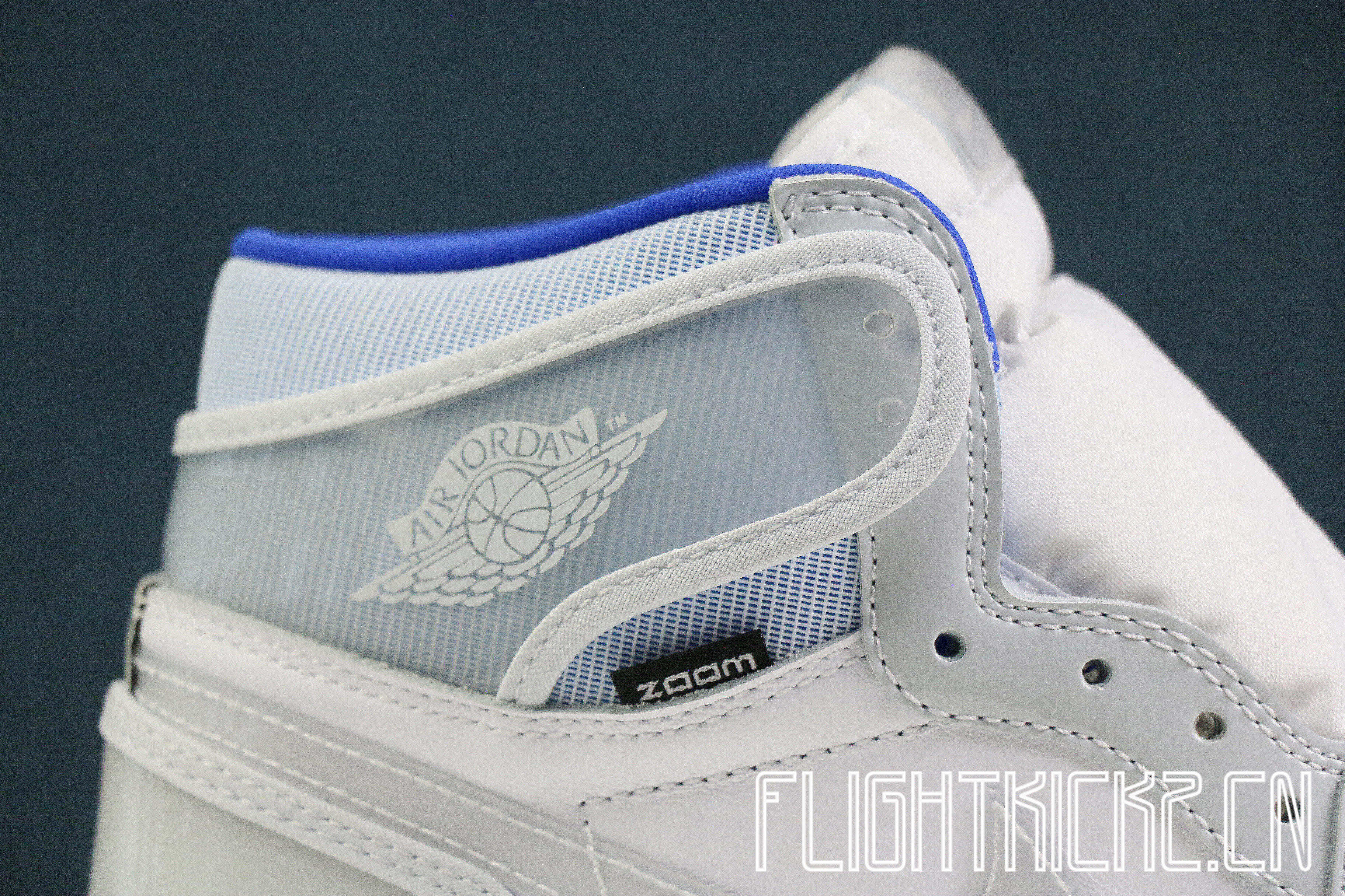 Jordan 1 Retro High Zoom White Racer Blue 2020