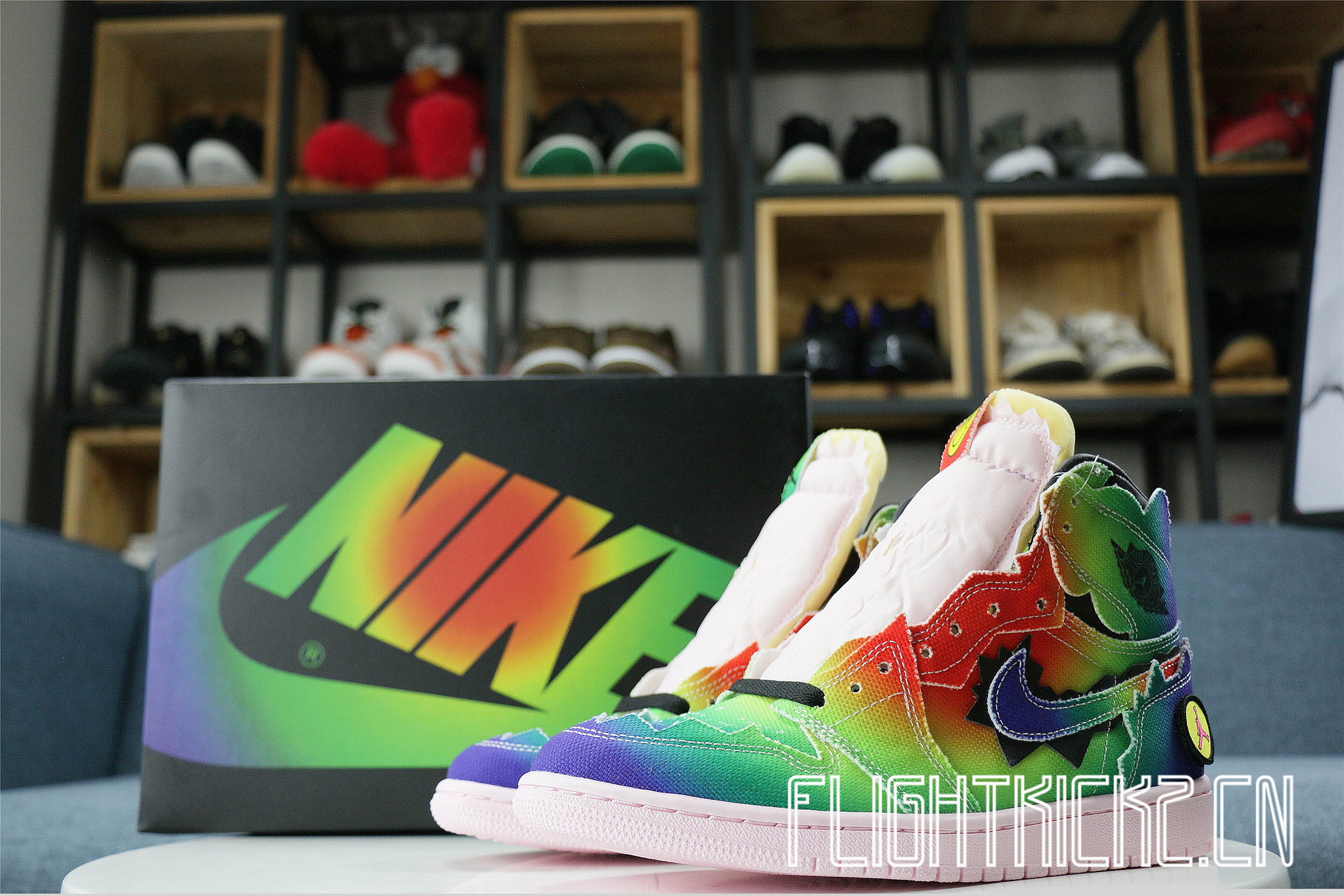 J Balvin x Jordan 1 Retro High 2020(LN5 A1 Batch) (Flash Sale)