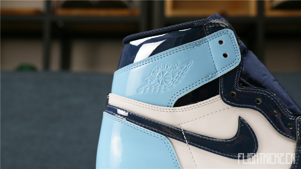 Air Jordan 1 UNC Patent Leather 2019( Based on Europe size)