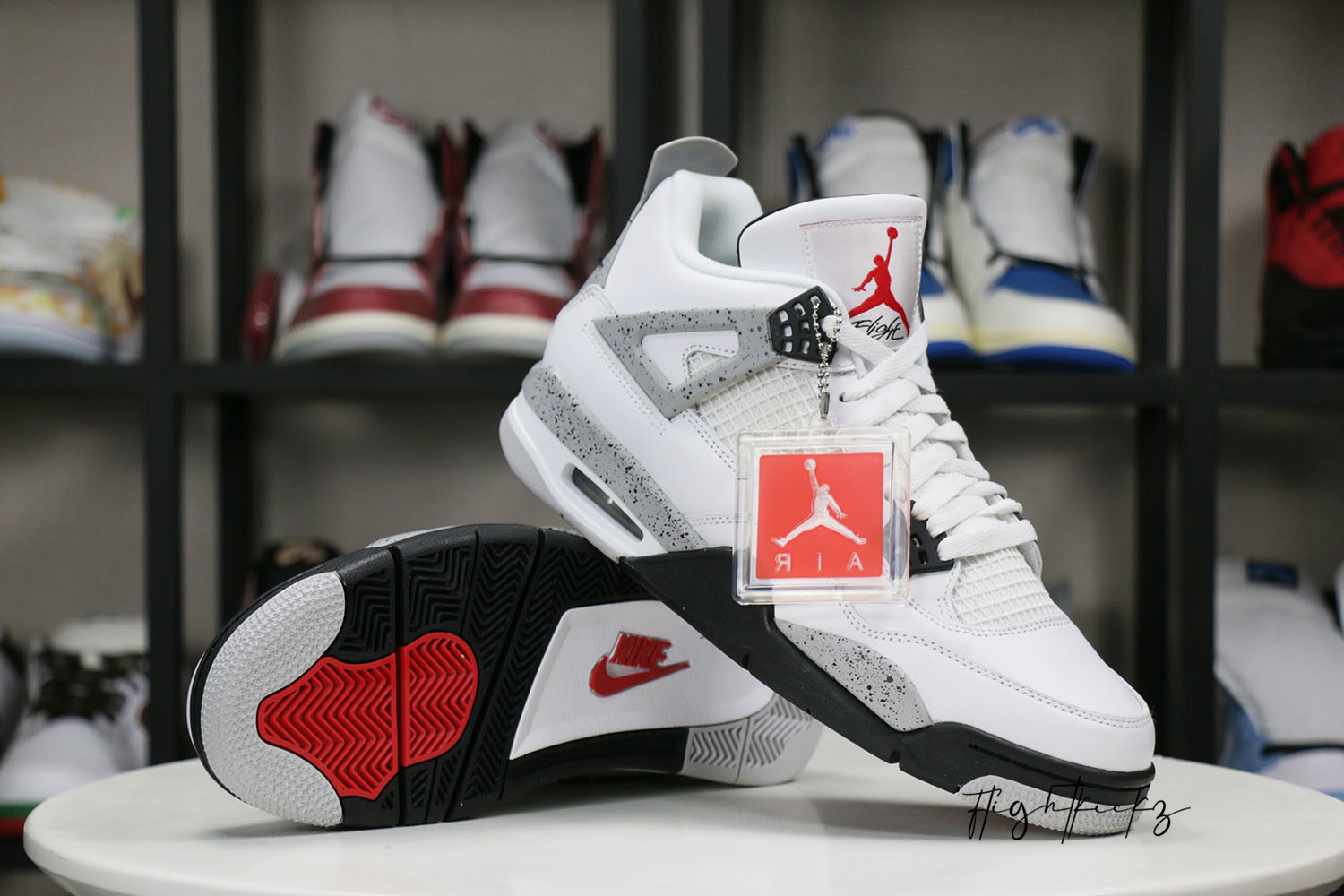 Jordan 4 Retro White Cement 2016( Ln5 A1 )