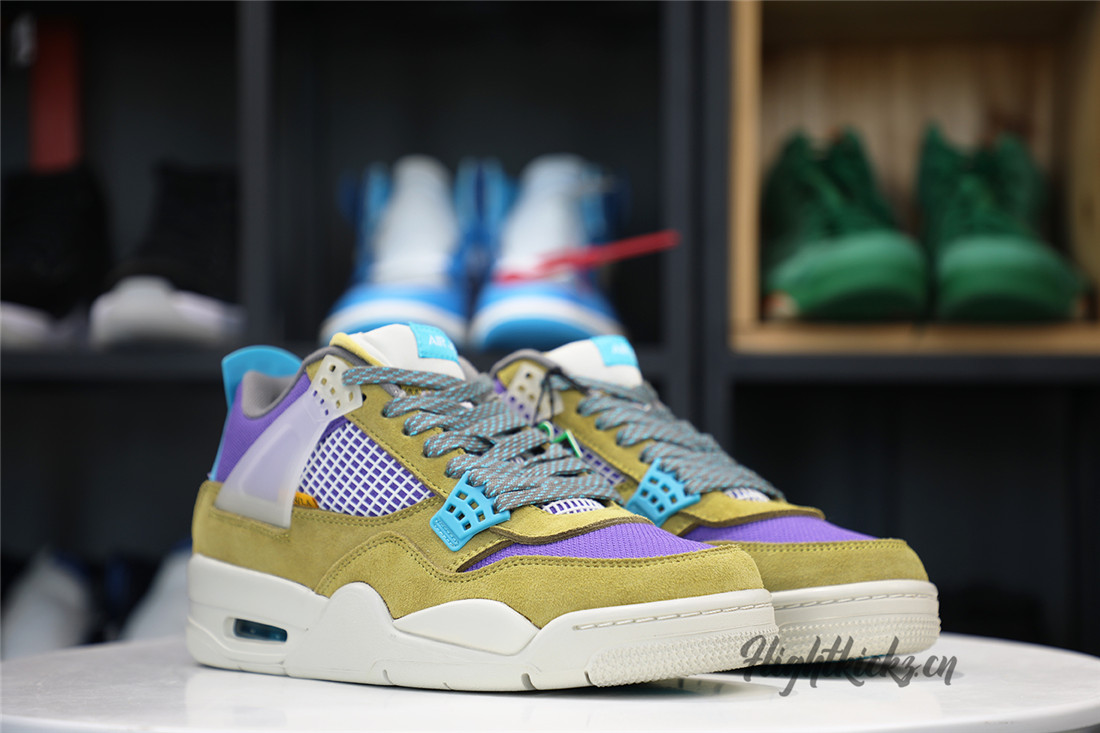 Union LA X Air Jordan 4 Retro “Desert Moss” 2021