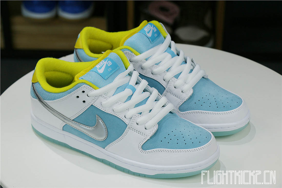 Nike SB Dunk Low Pro FTC Lagoon Pulse (Regular Box)