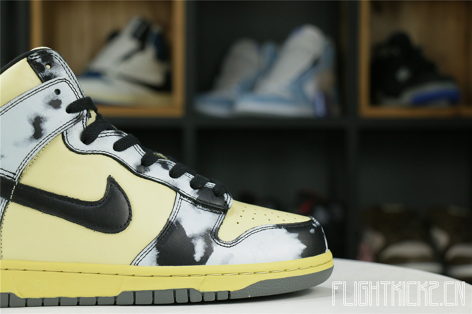 Nike Dunk High 1985 Black Acid Wash