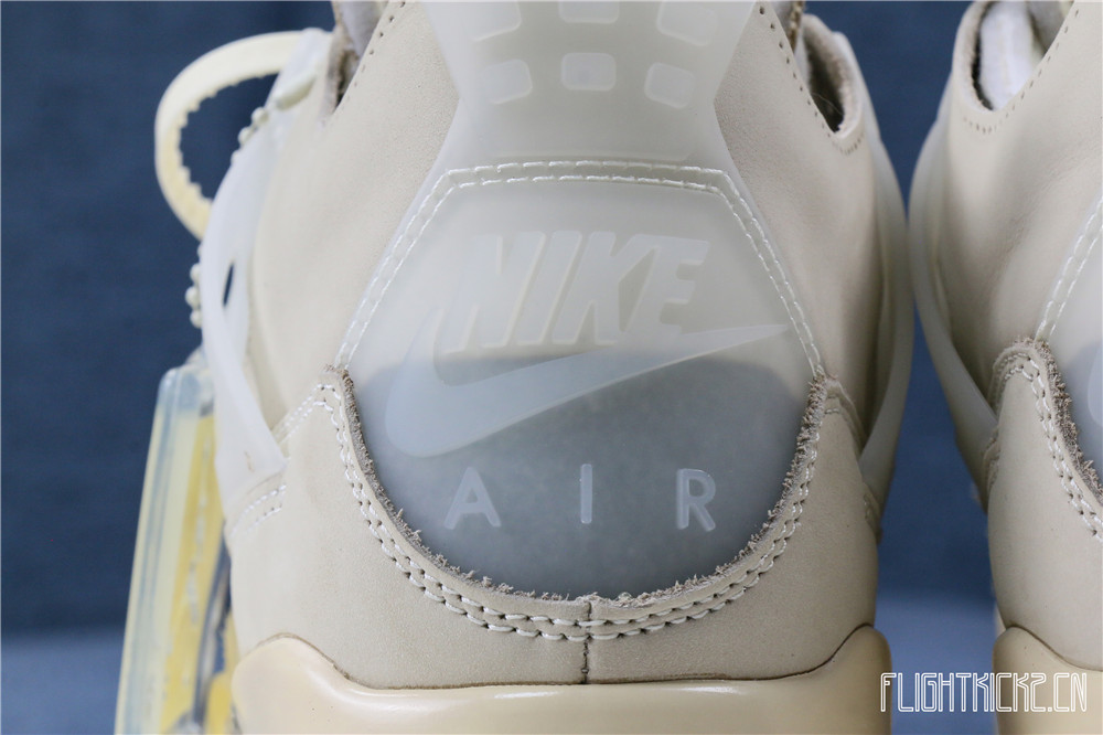 Off White x Air Jordan 4 Sail 2020 (LN5 A1 Batch)