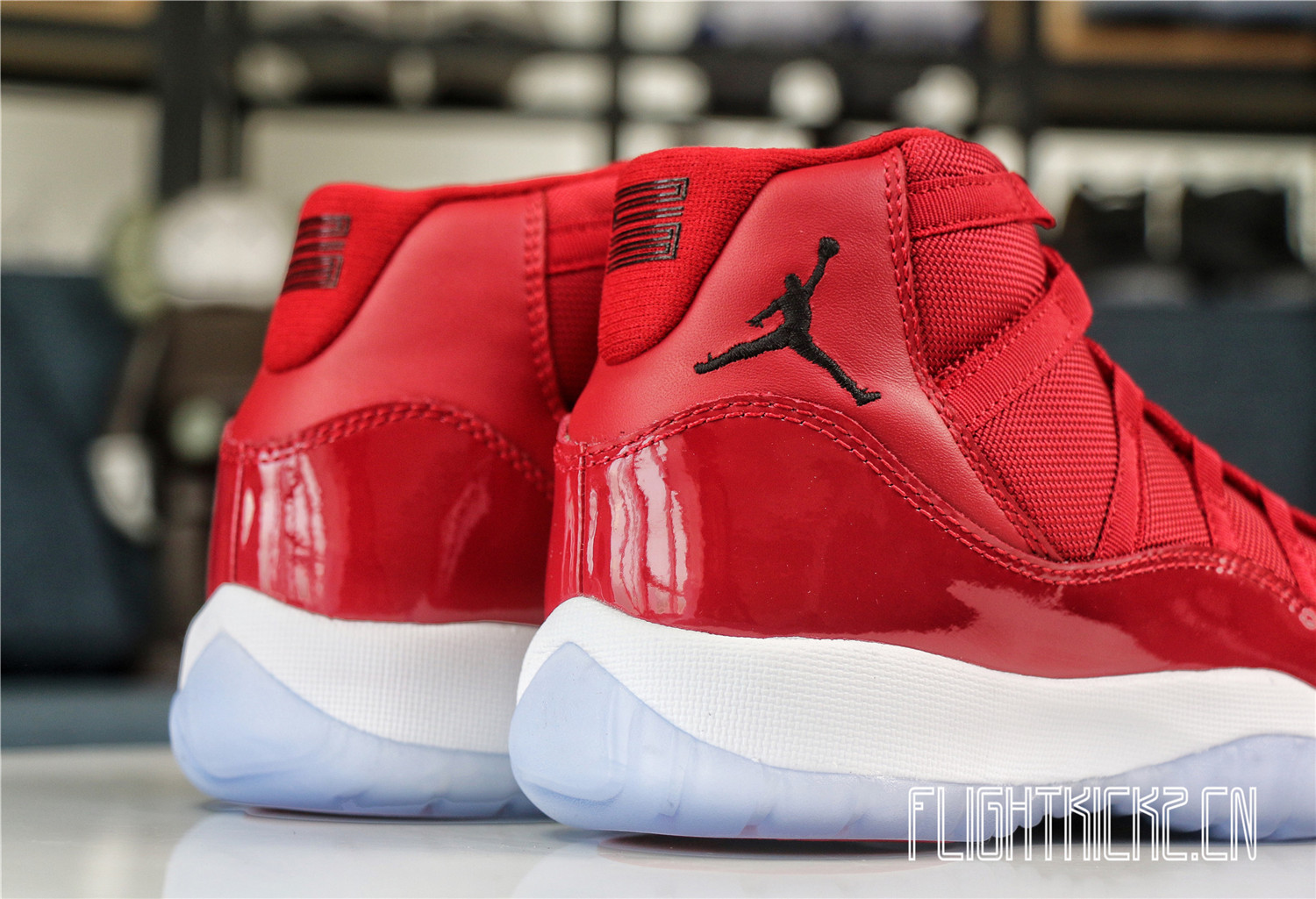 Air Jordan 11 Retro Win Like 96/Gym Red 2017 (LN5 A1 Batch)