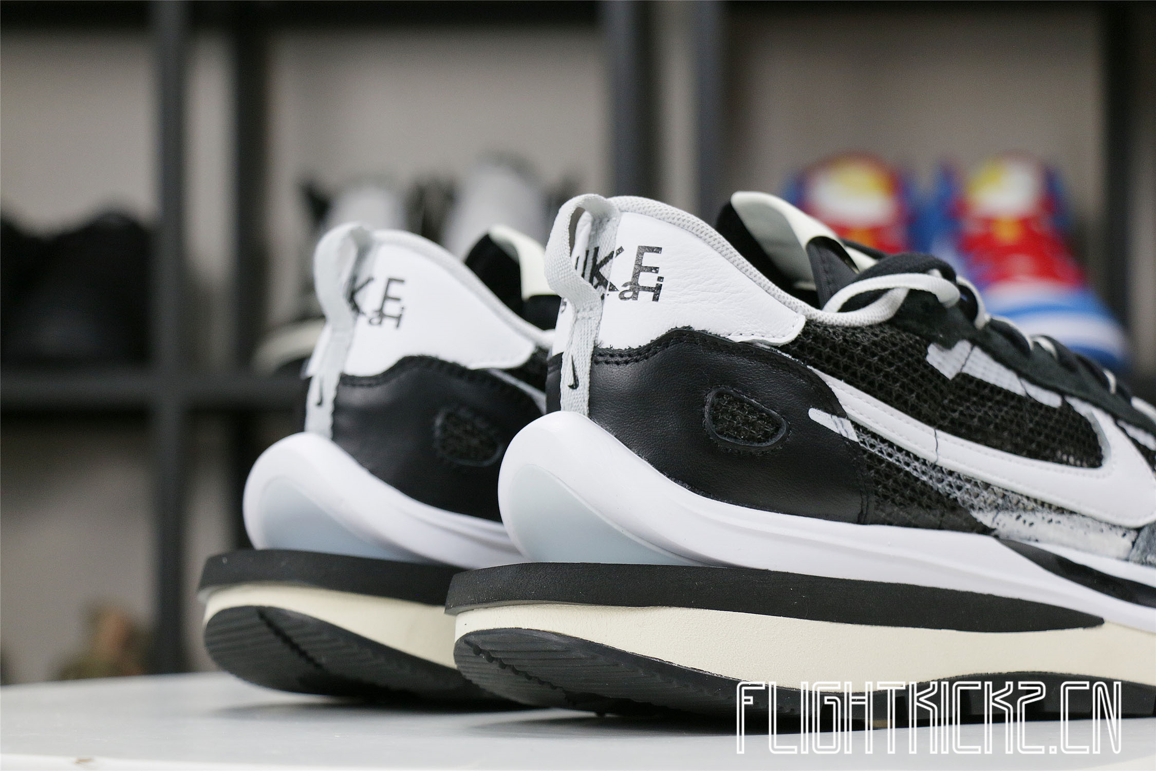 Sacai x Nike Vaporwaffle Black White (LN5 A1)