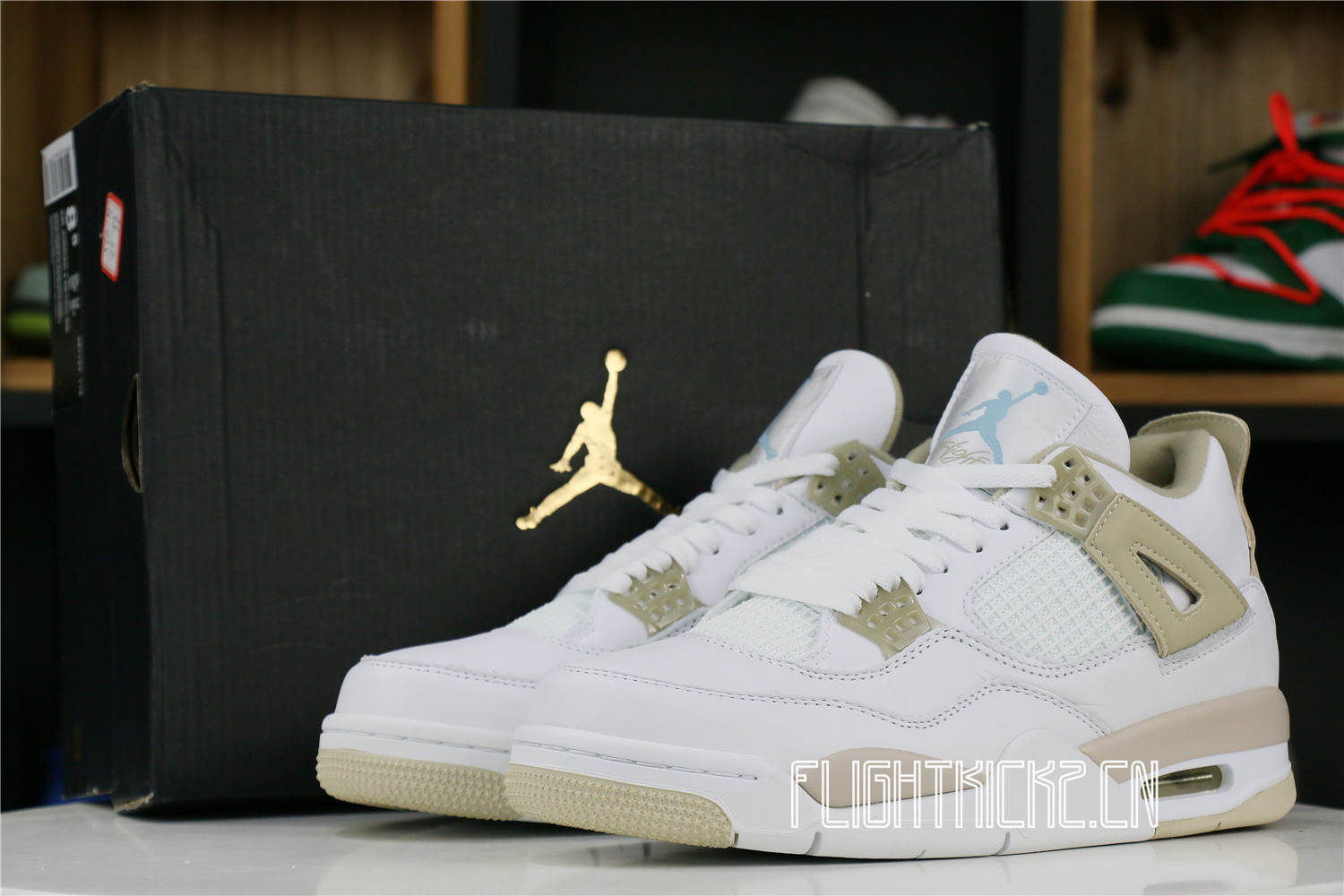 AIR JORDAN 4 RETRO GS ‘LINEN’