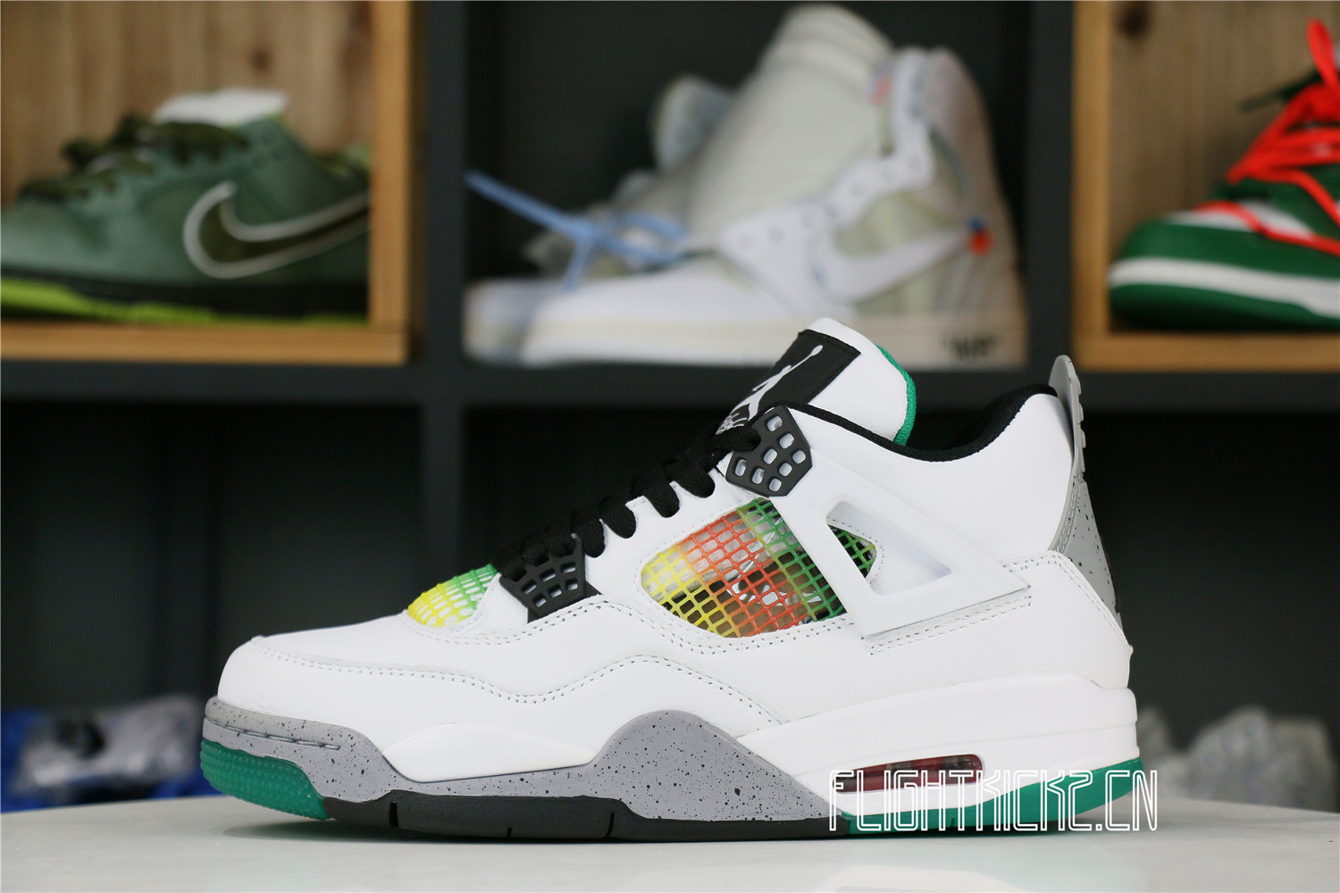 WMNS AIR JORDAN 4 RETRO ‘RASTA’