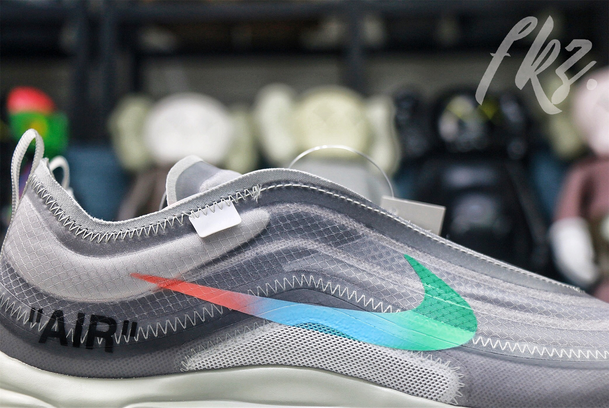 Off White X Air Max 97 Grey Menta