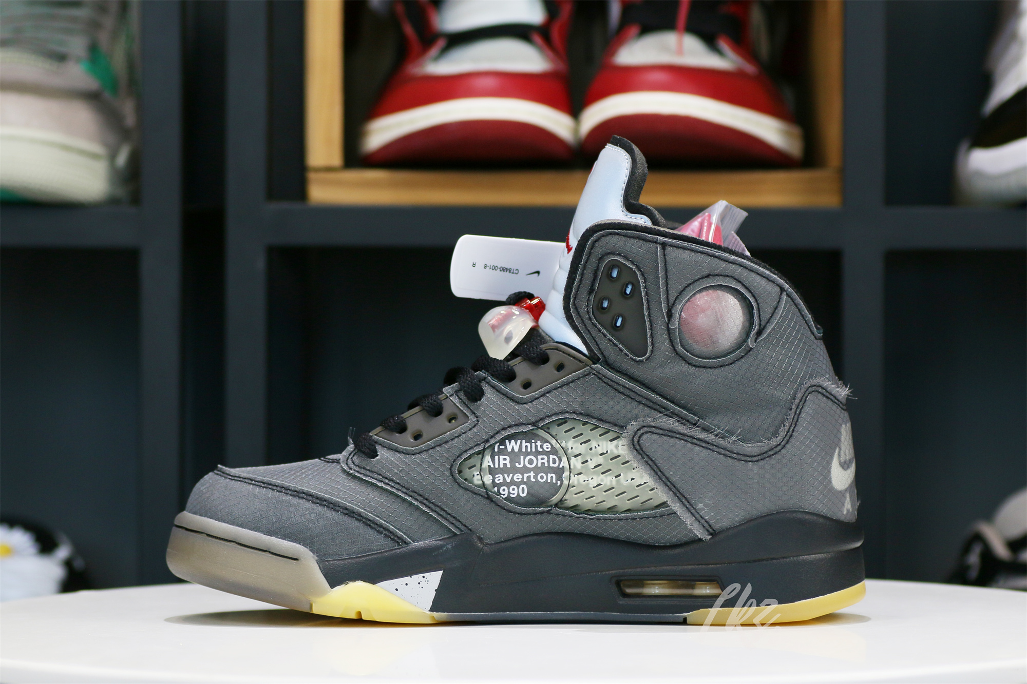 Off White x Air Jordan 5 Retro SP Muslin (LN5 A1 Batch)