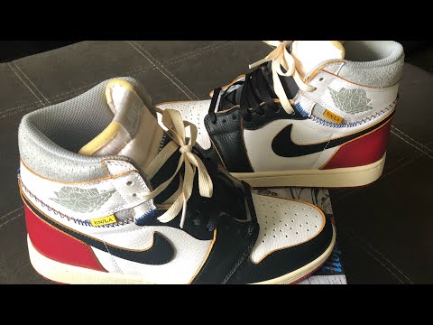 Jordan 1 Retro High Union Los Angeles Black Toe