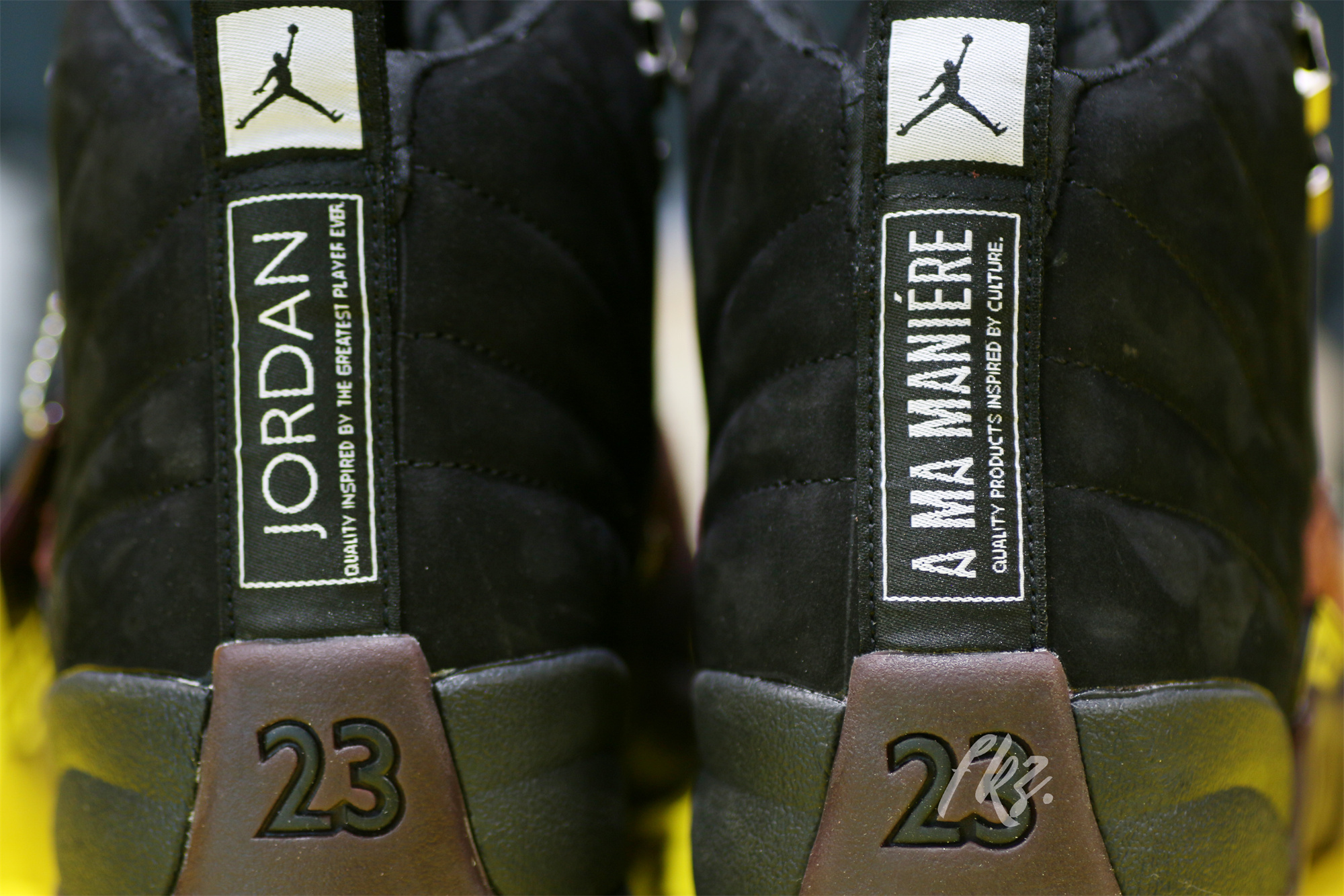 A Ma Maniére x Air Jordan 12 Retro Black 2022