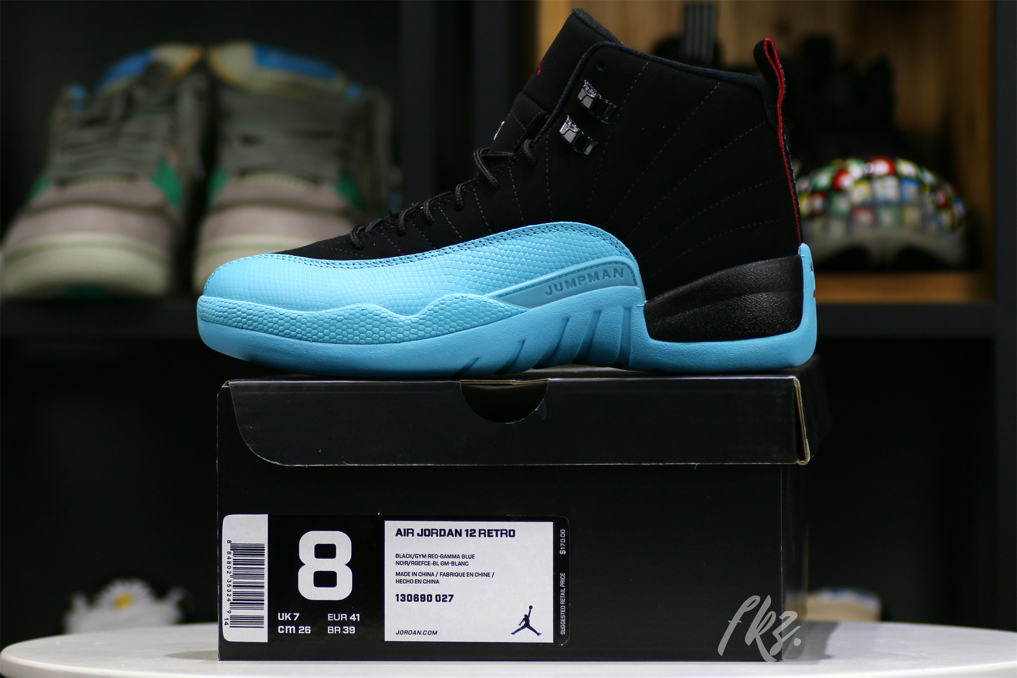 Air Jordan 12 Retro Gamma Blue 2013