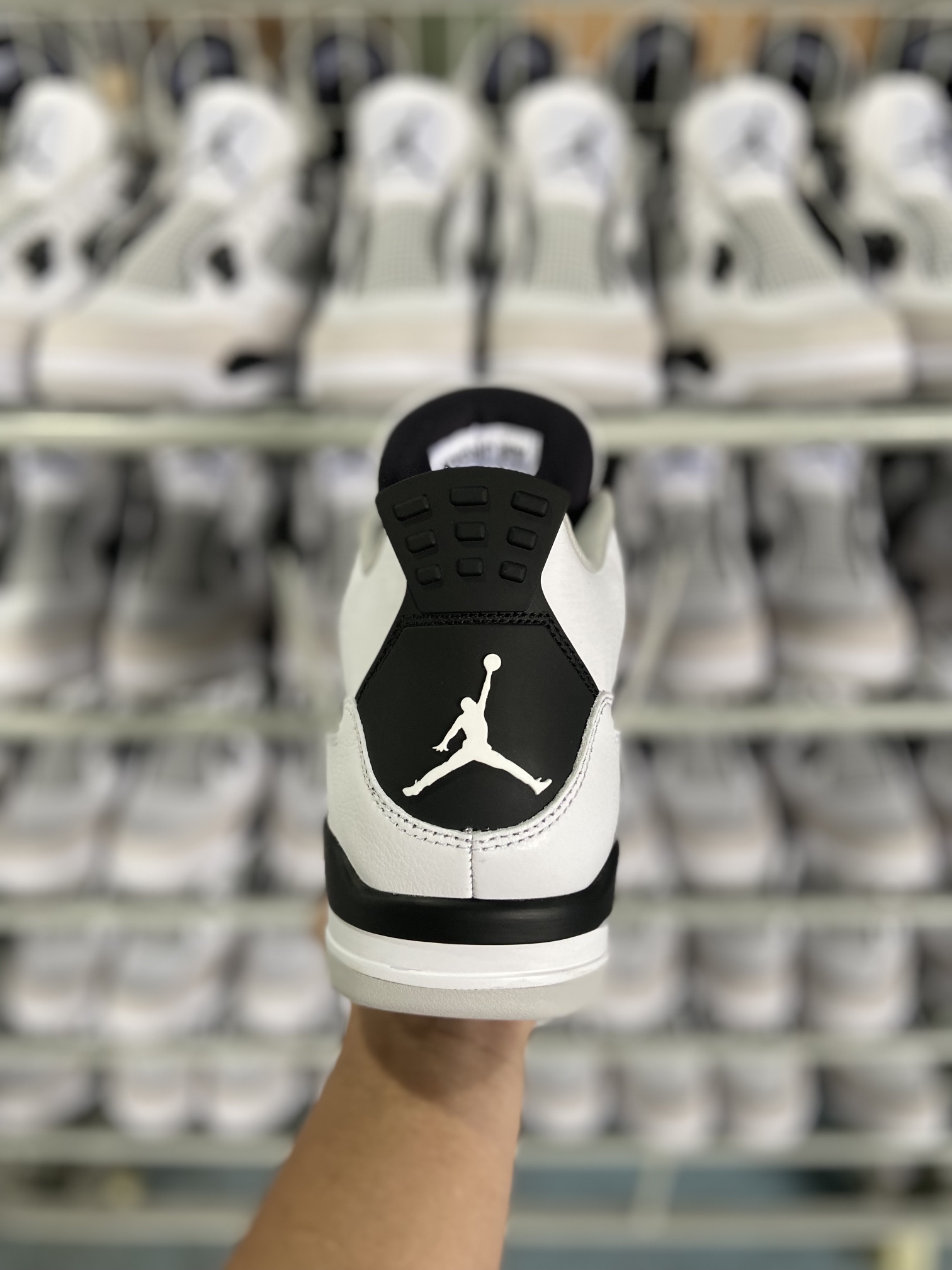Jordan 4 Retro Military Black(LN5 A1 Batch)