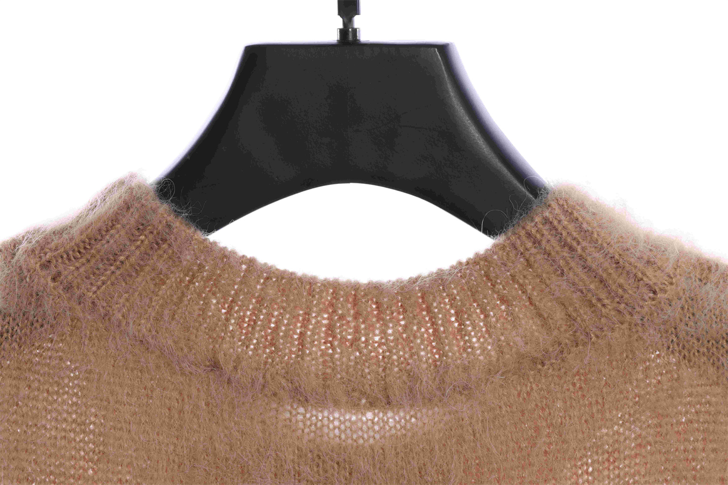 OFF WHITE Mohair Sweater Brown