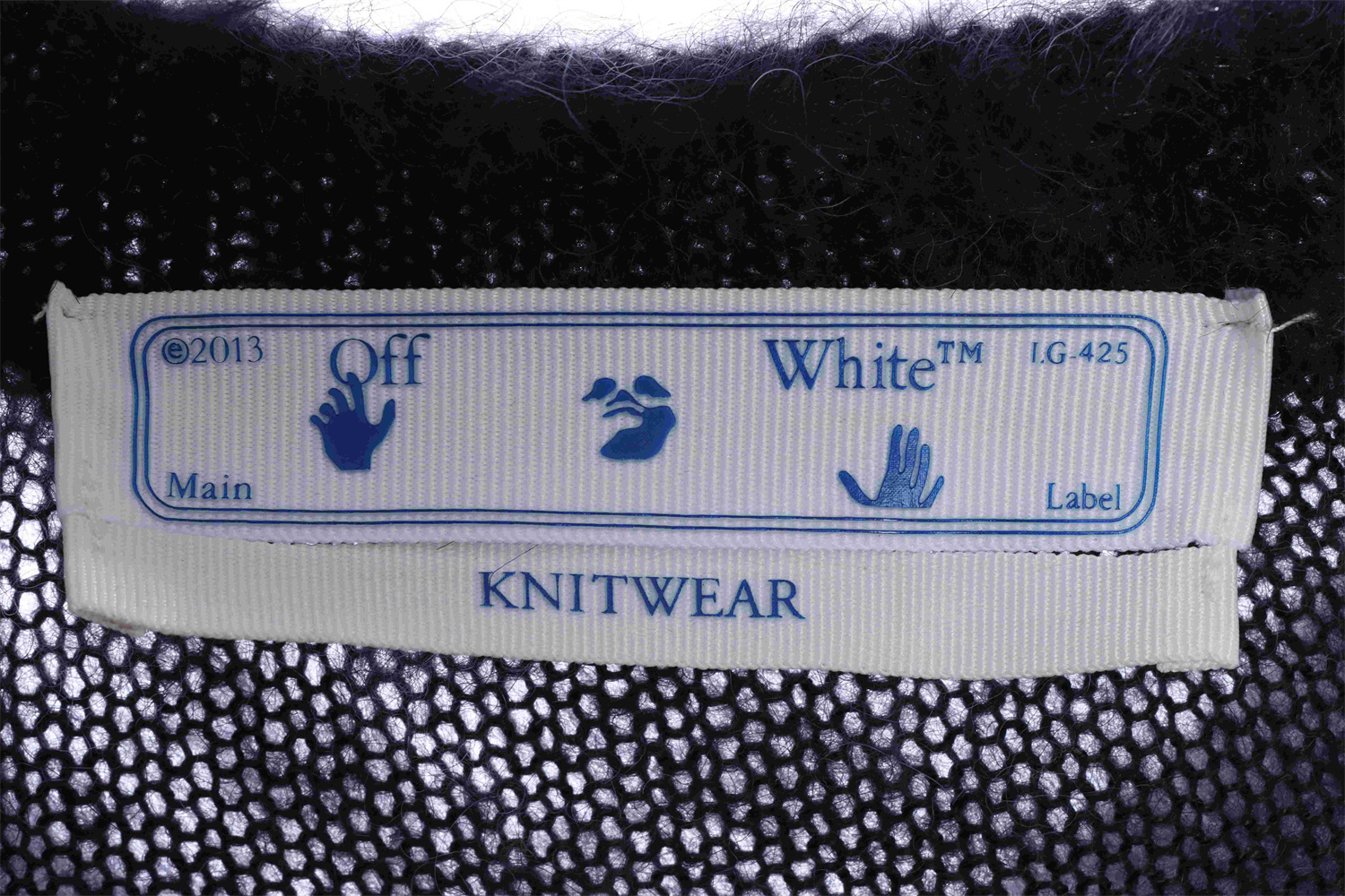 OFF WHITE Mohair Sweater 1