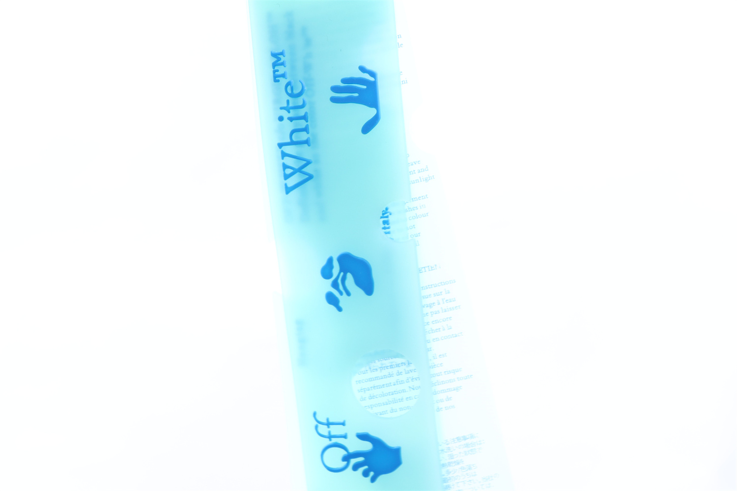 OFF WHITE Mohair Sweater White Zebra