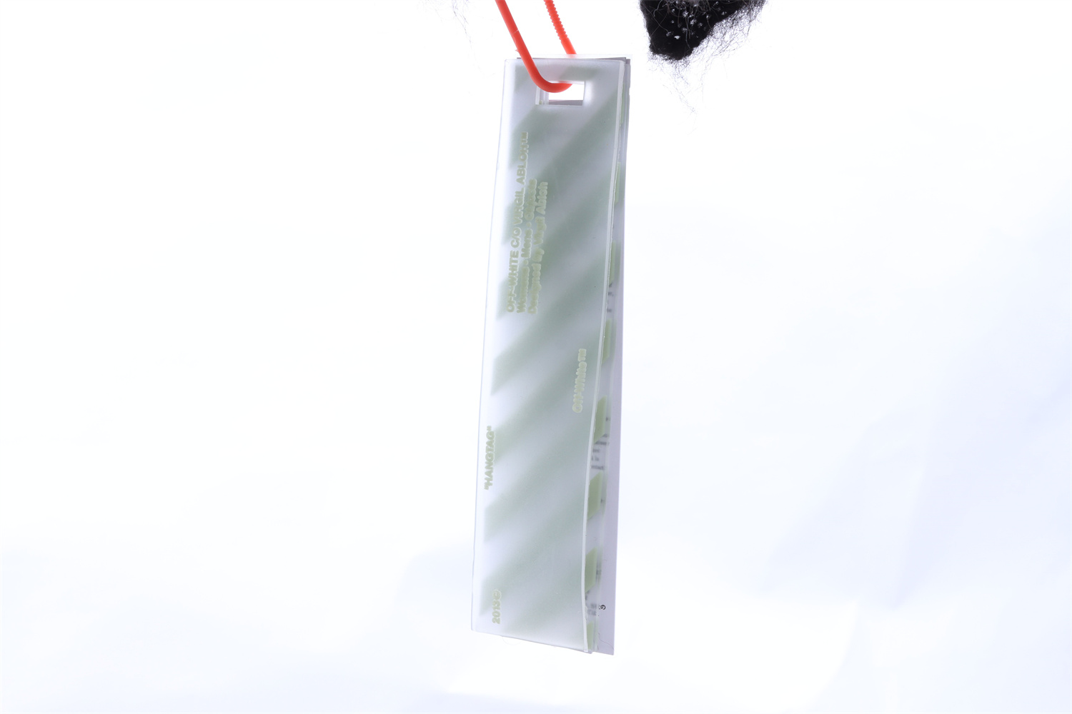 OFF WHITE Mohair Sweater Gradient 3