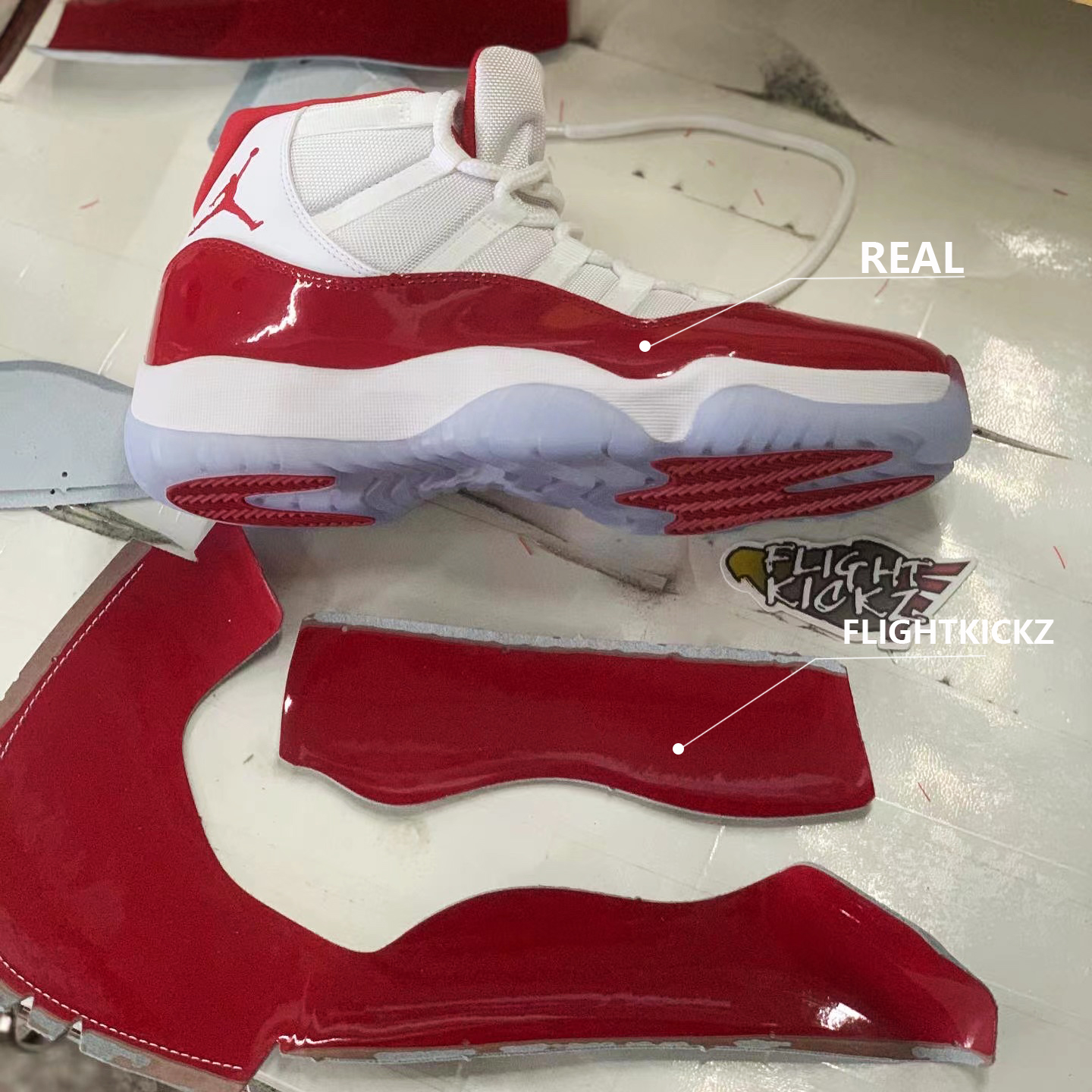 Air Jordan 11 Retro Cherry 2022 (LN5 A1 Batch)