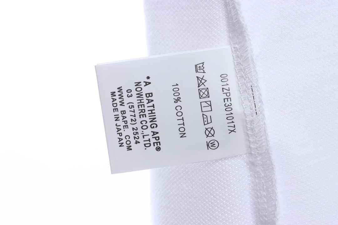 BAPE ape head towel embroidered POLO