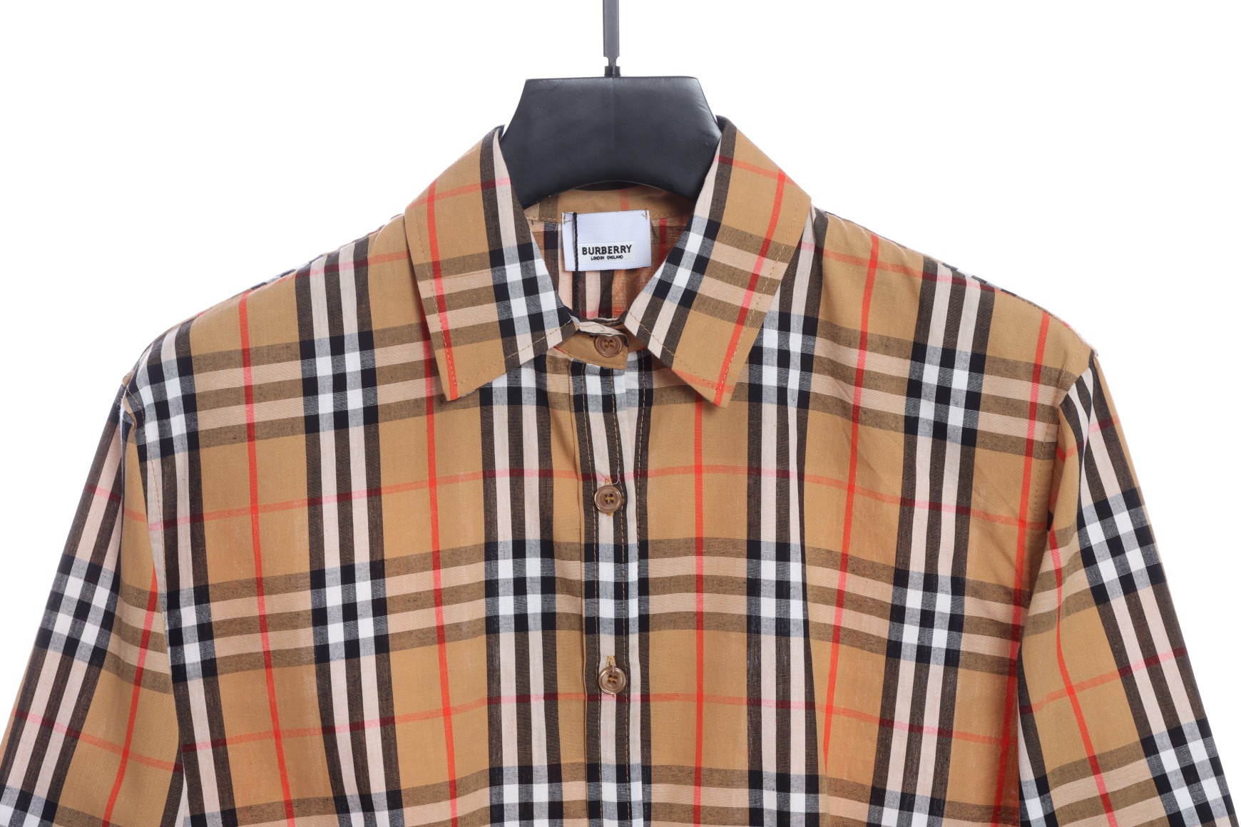 Bby Classic Plaid Long Sleeve Shirt