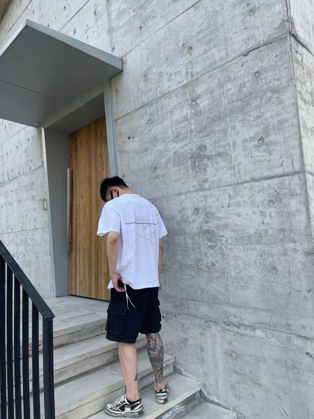 MMJ Smudged Skull Short Sleeve T-Shirt