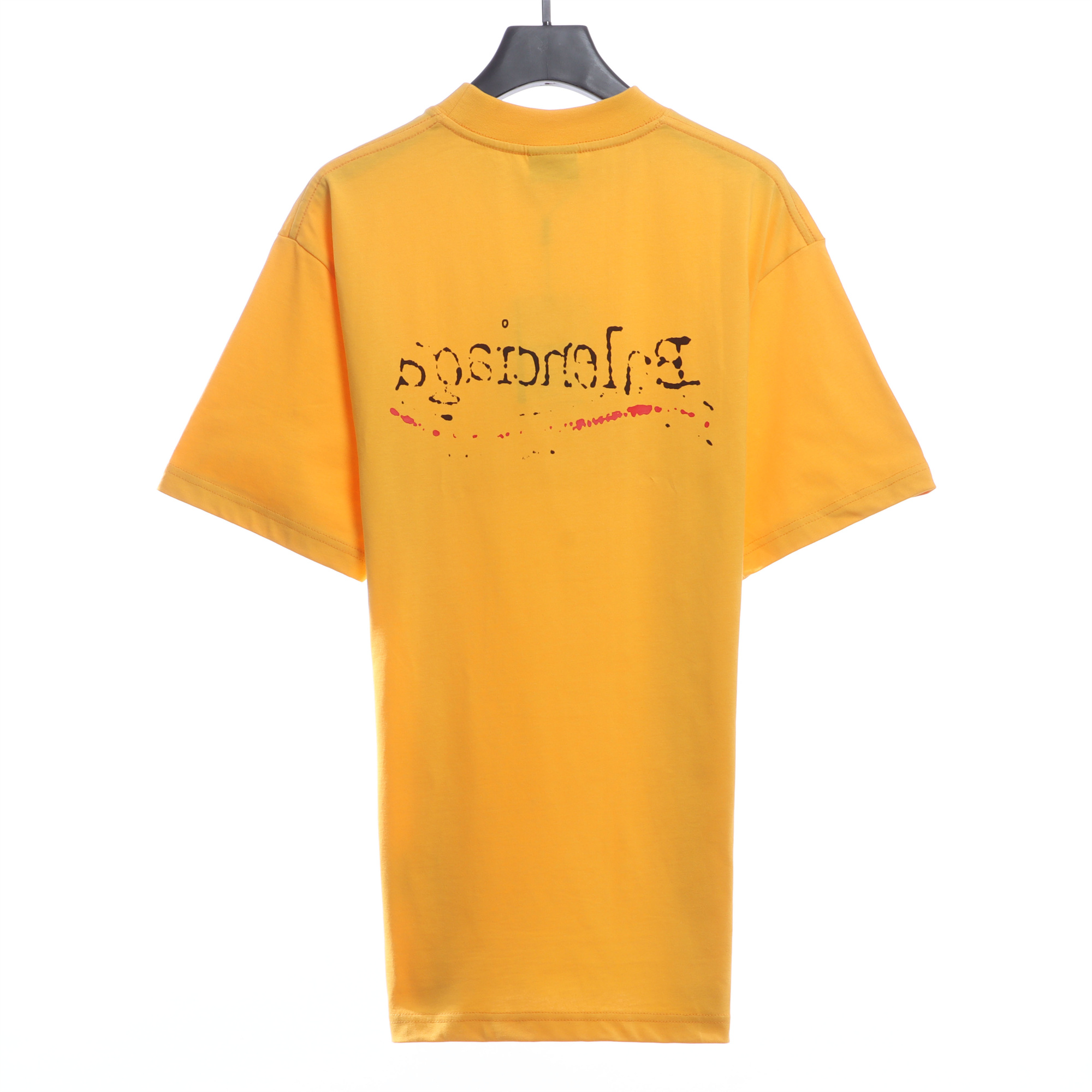 BLCG Front and rear coke graffiti print short sleeve t-shirt