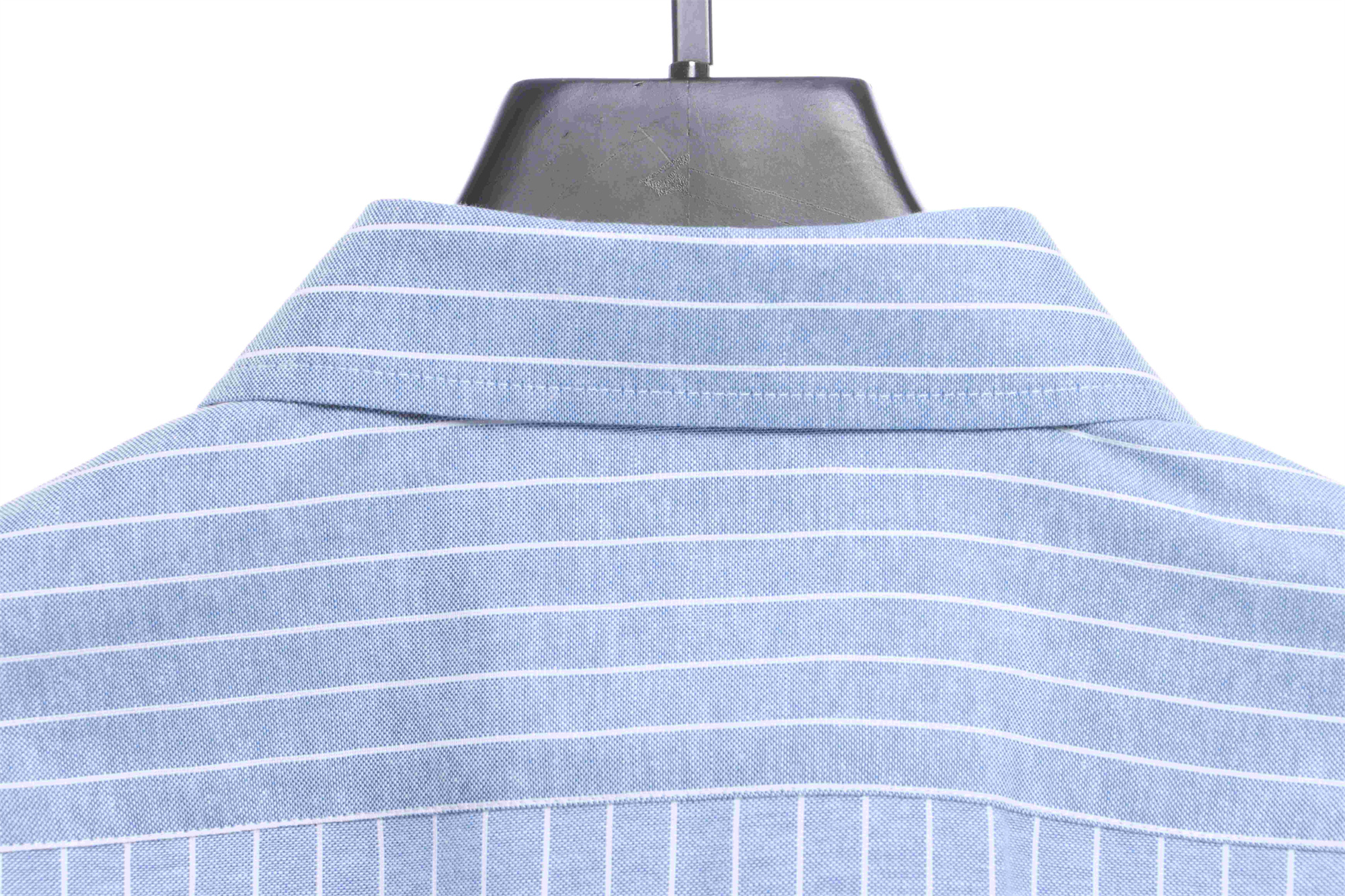 C3 Small Embroidered Vertical Stripe Long Sleeve Shirt