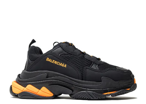 Balenciag* Triple S Sneaker ‘Black Orange’