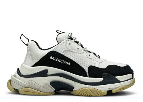 Balenciag* Triple S Sneaker ‘White Black’