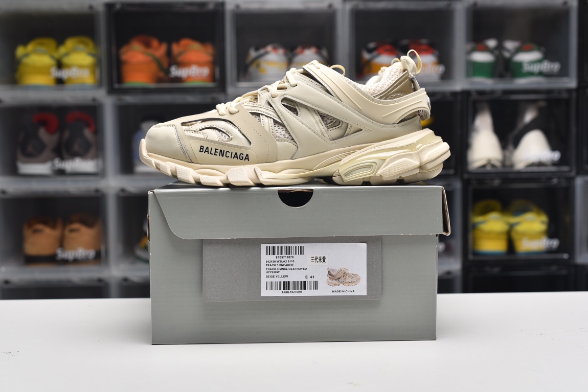 Balenciag* Wmns Track Sneaker ‘Full Beige’