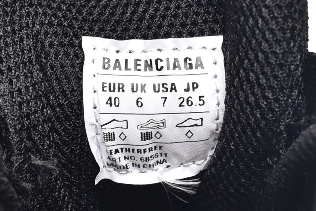 Balenciag* Defender Black