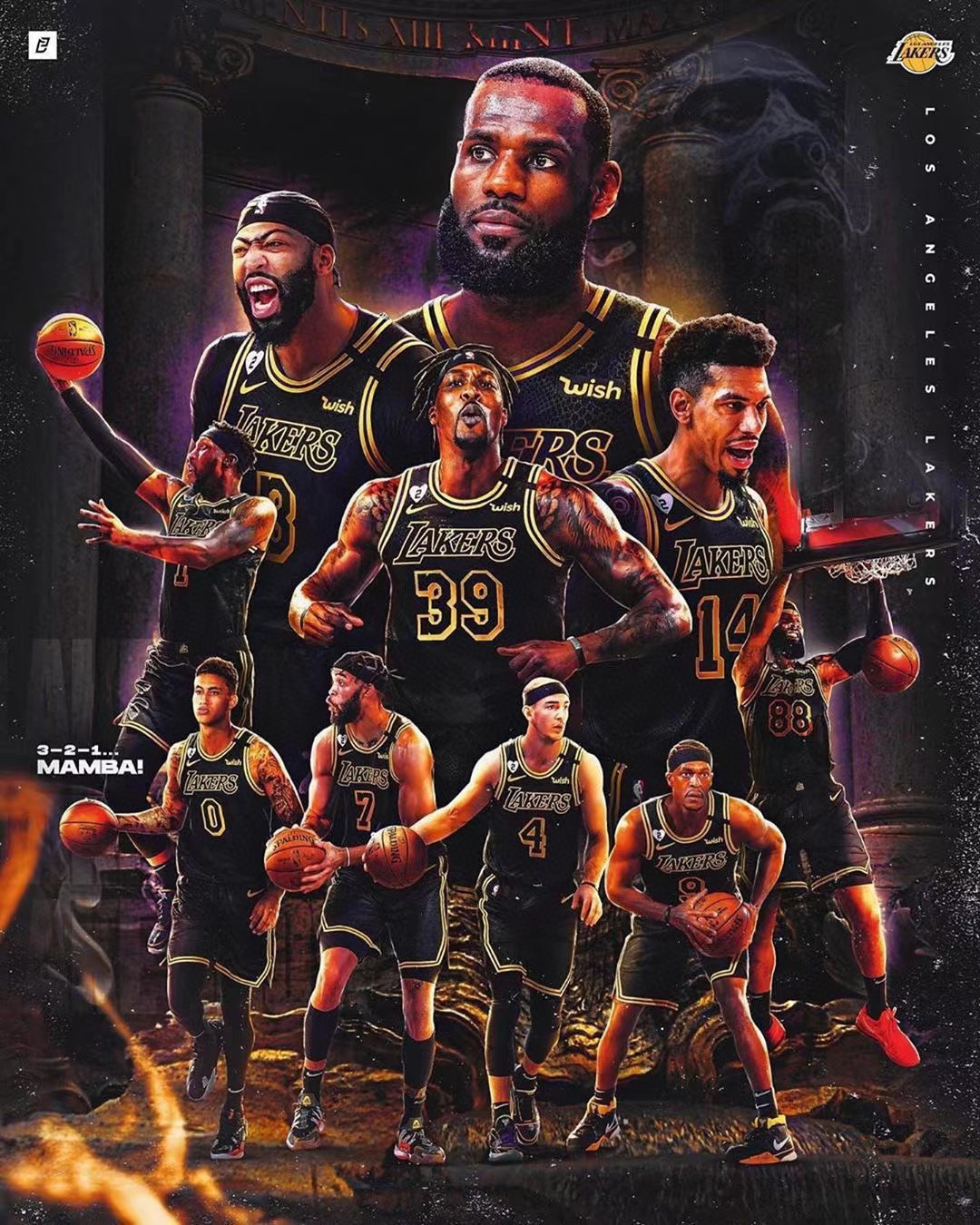 Black Mamba Special Edition No. 23 James Jersey