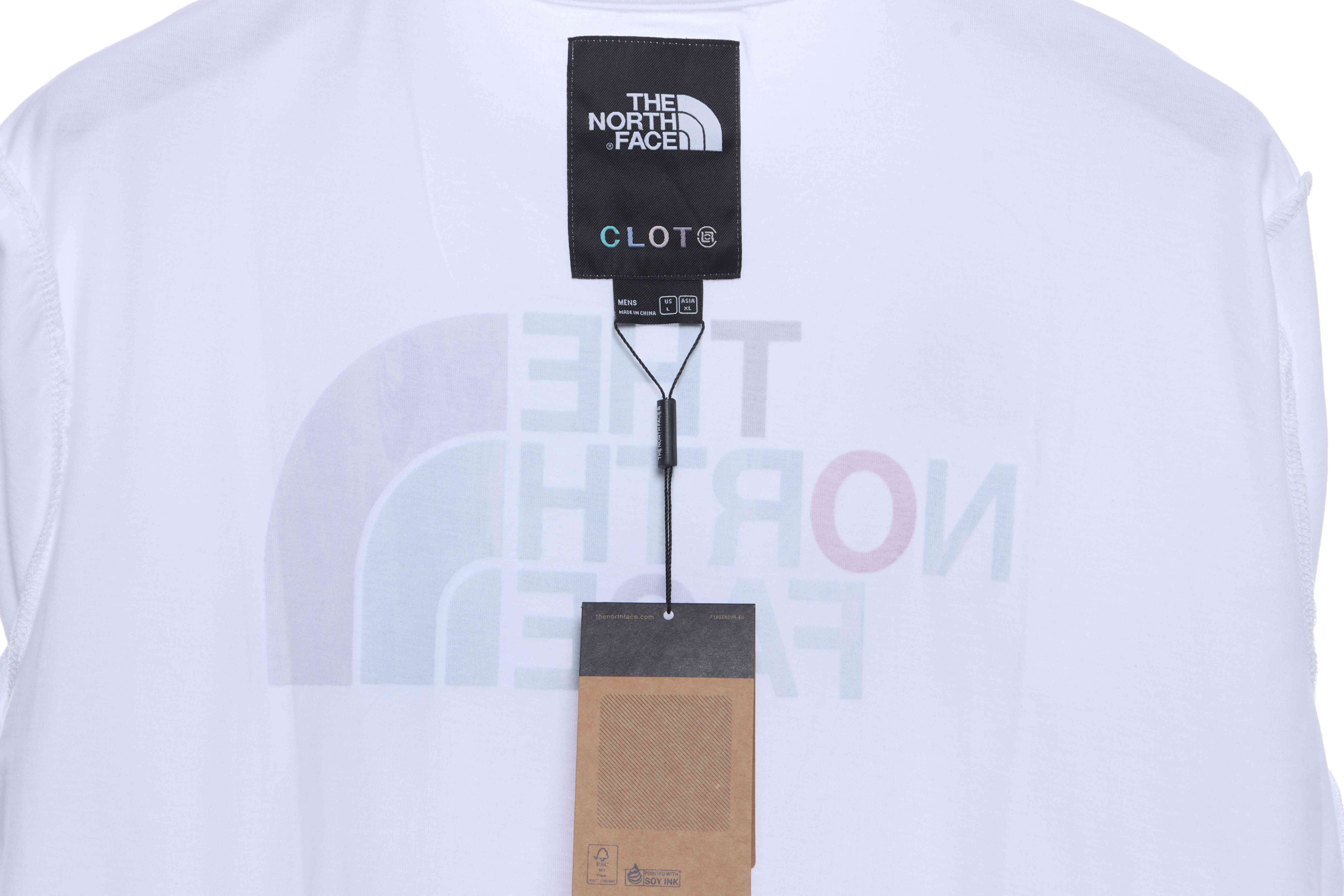 N0rth Guanxi with the same letter printing short sleeves