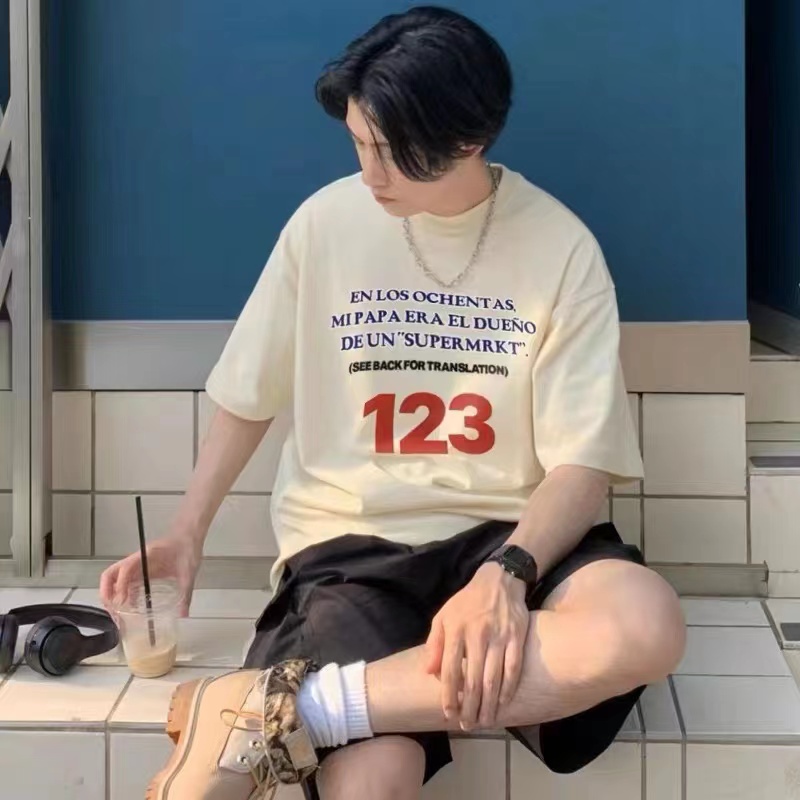 RRR123 Knight print short-sleeved T-shirt