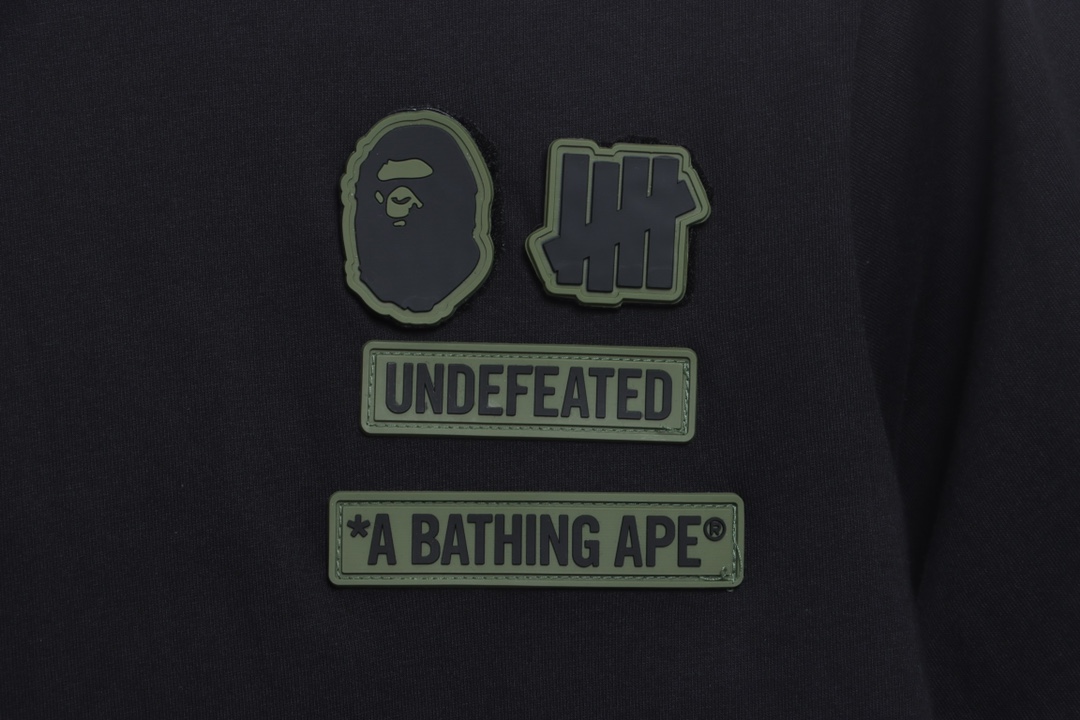 BAPE co-signed UDF Velcro short sleeves