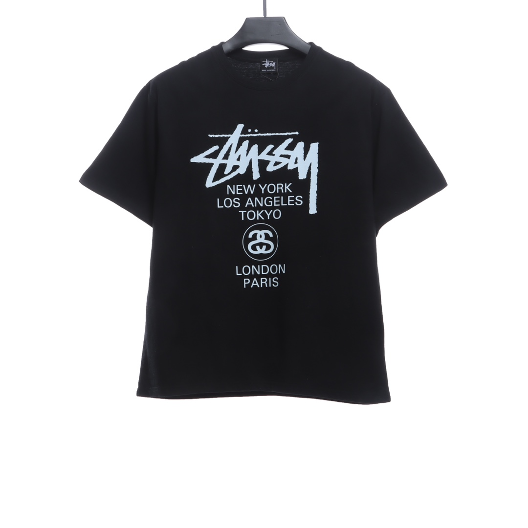 Stussy Classic World Tour Printing short sleeves
