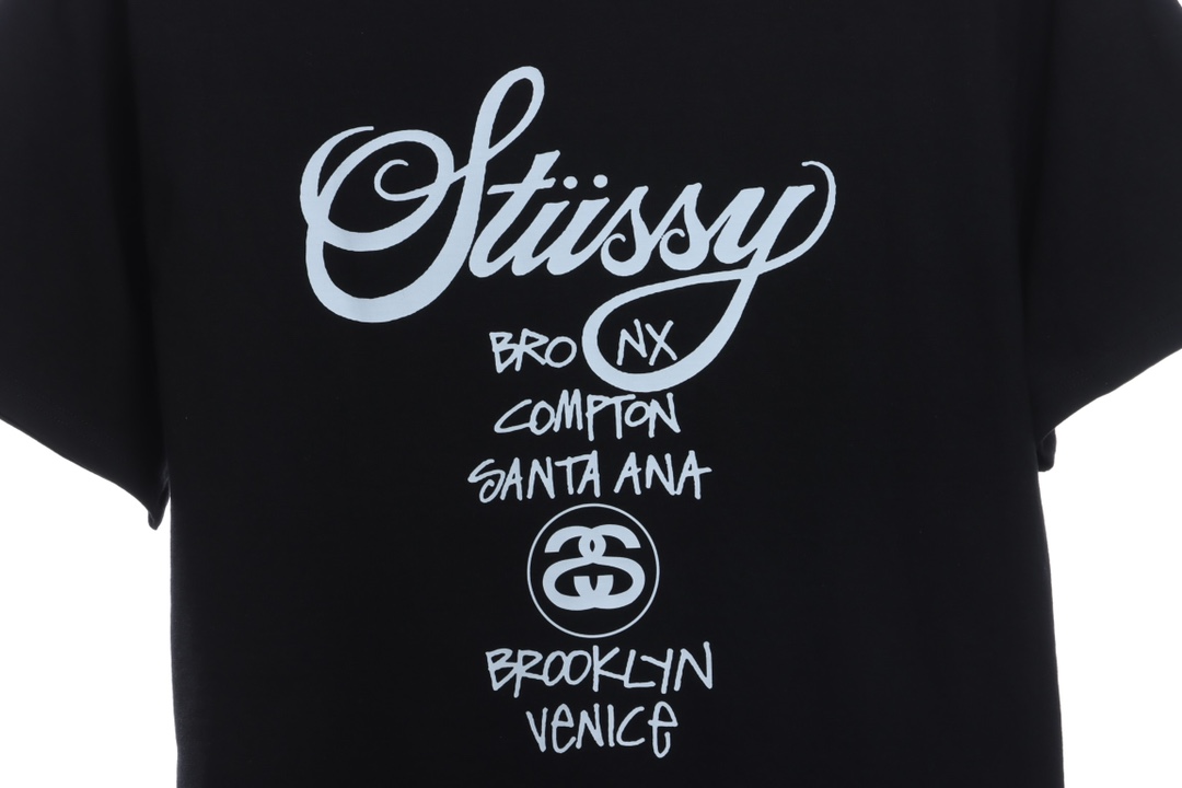 Stussy Classic World Tour Printing short sleeves
