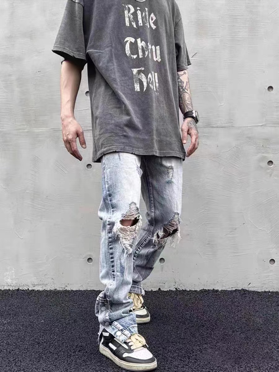 Represent makes old washing letters with short sleeves