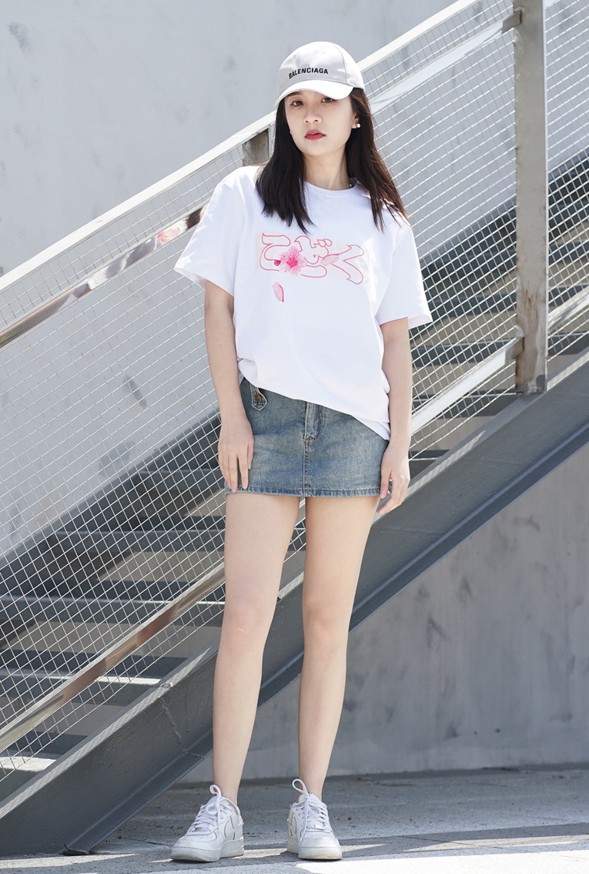 VLONE Sakura Cherry Blossom Print Short Sleeves
