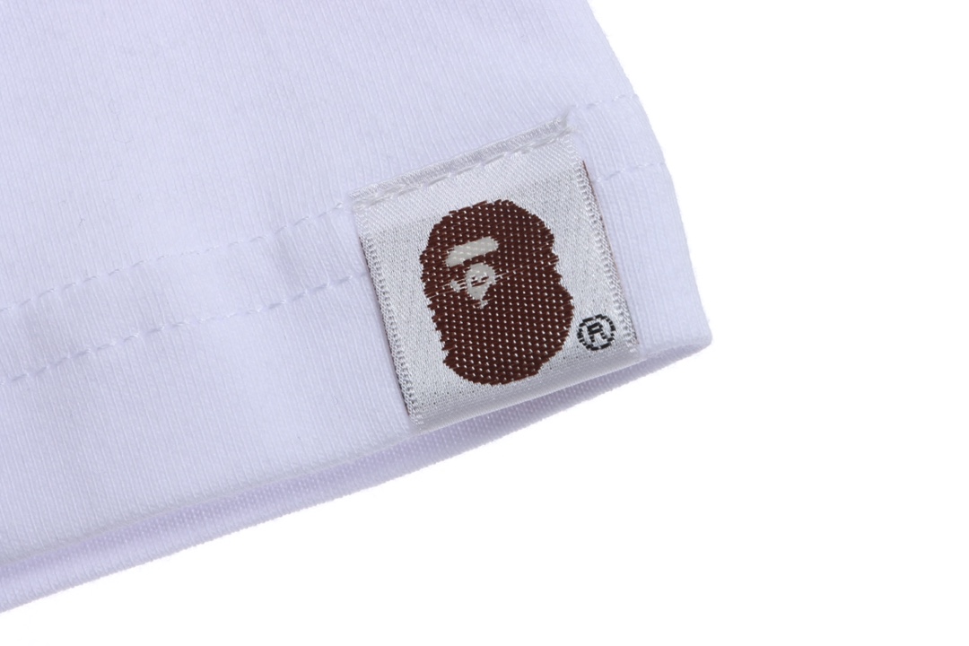 BAPE ape head crazy world series short sleeves