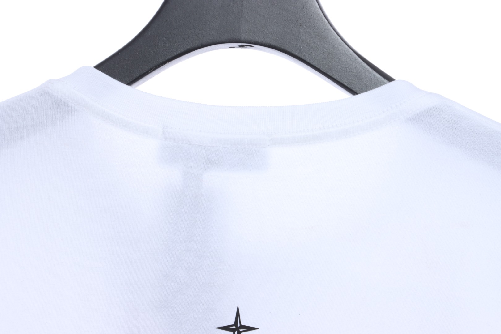 Stone Island Grid Compass Print Short Sleeve