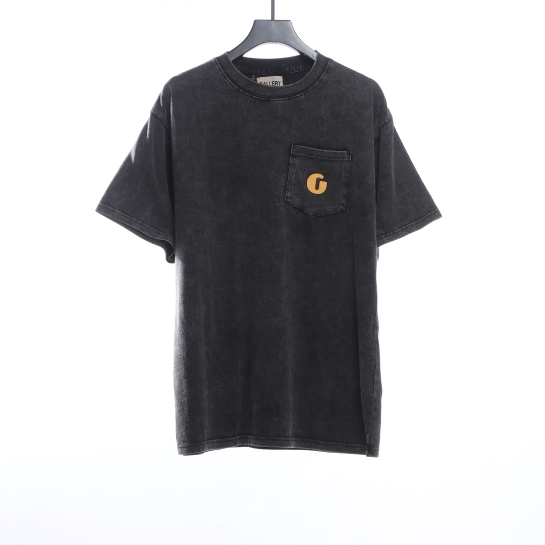 GALLERY DEPT retro gradient letter print short sleeves