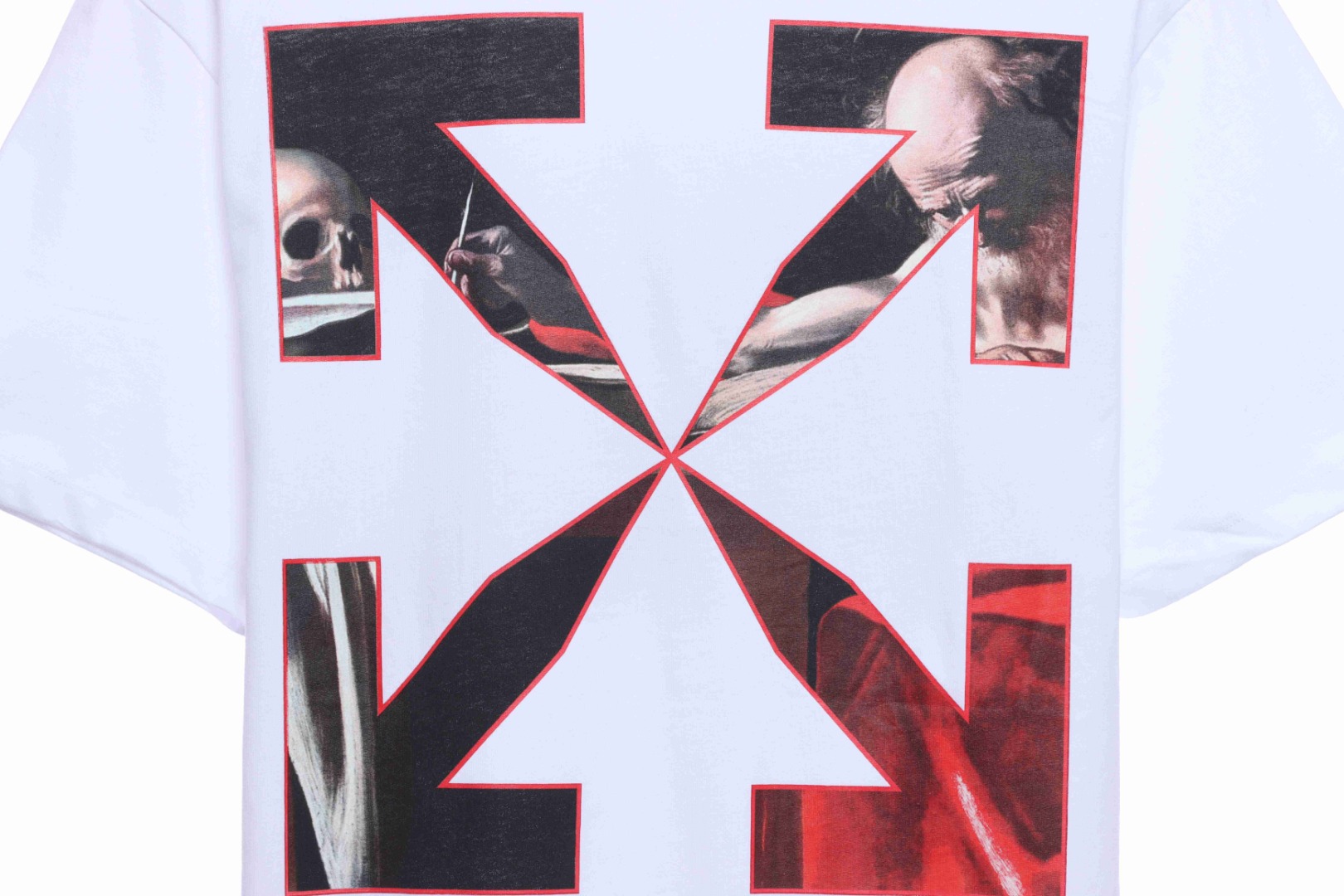 OW red religious short sleeve