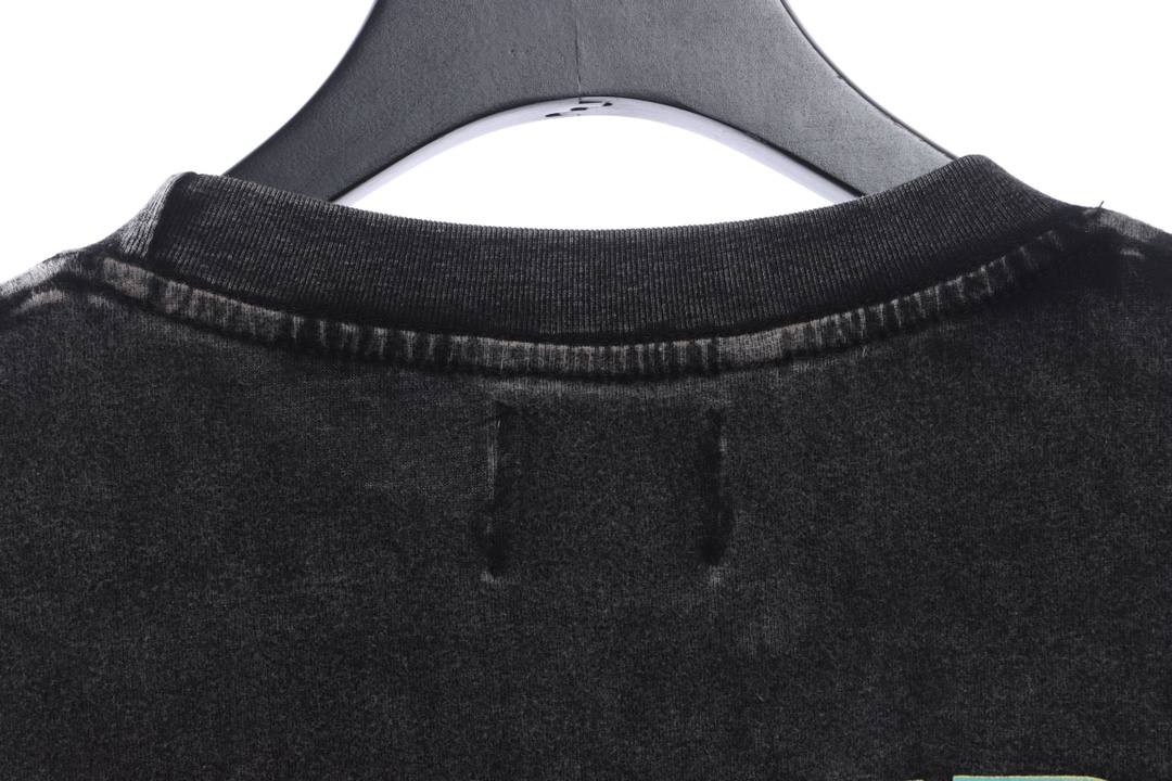 GALLERY DEPT retro gradient letter print short sleeves