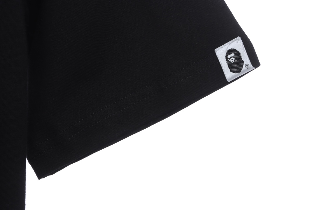 BAPE co-signed UDF camouflage five-bar short sleeves