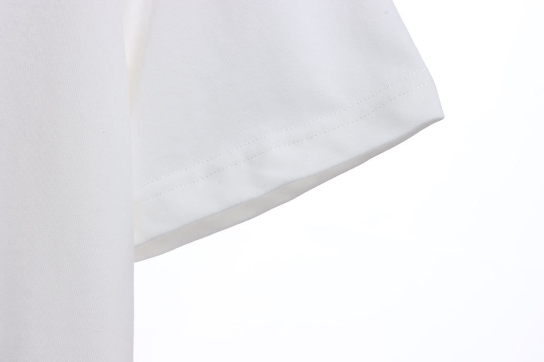 OW logo red graffiti arrow skull short sleeves